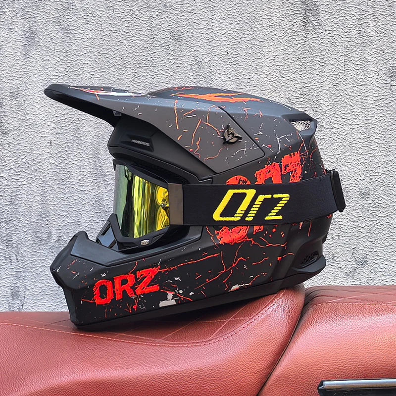 Off road racing motorcycle helmet bicycle