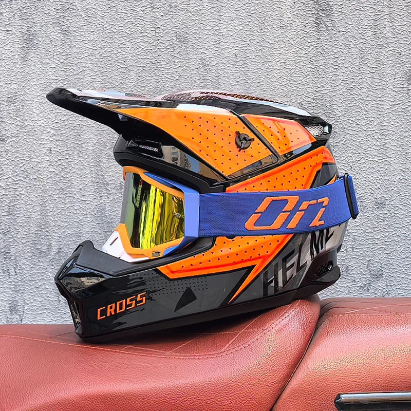 Off road racing motorcycle helmet bicycle