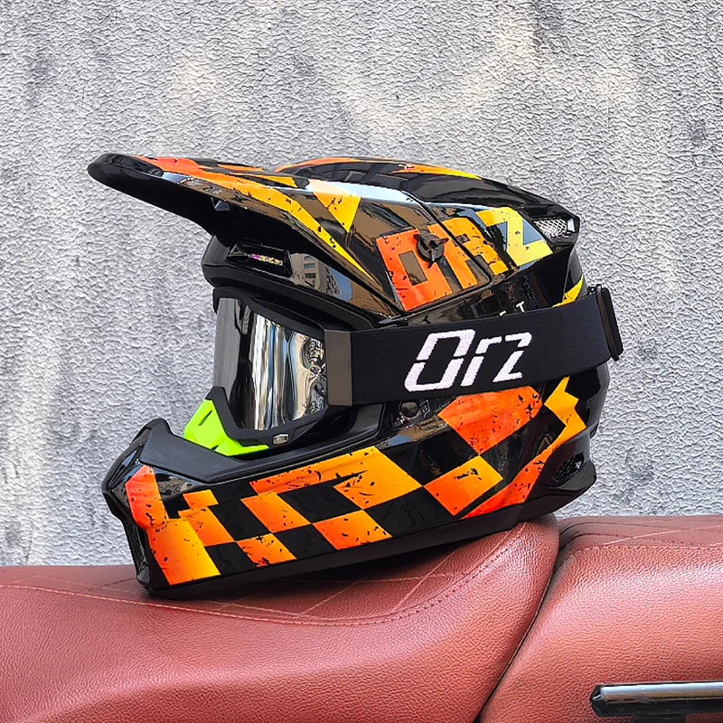 Off road racing motorcycle helmet bicycle