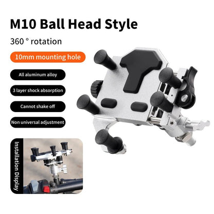 Universal Motorcycle Phone Stand - MoToPLY XPH101MoToPLY XUniversal Motorcycle Phone Stand