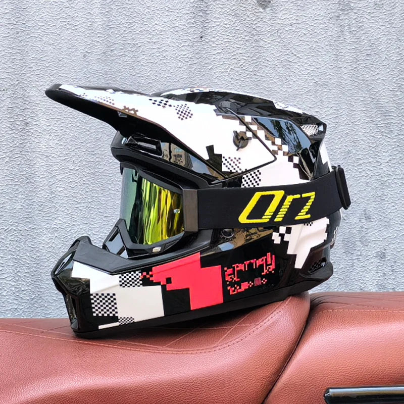 Off road racing motorcycle helmet bicycle