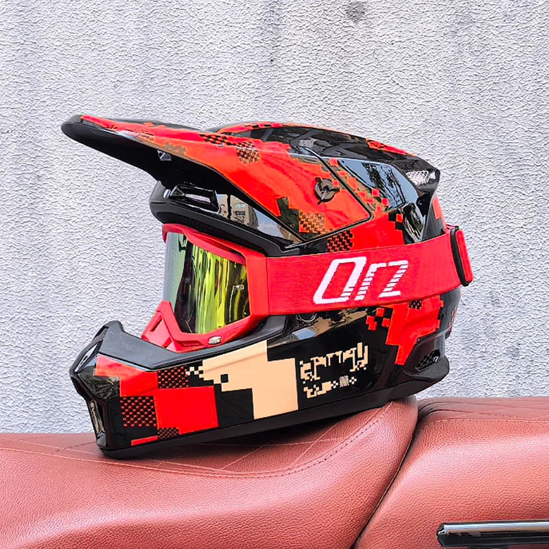 Off road racing motorcycle helmet bicycle
