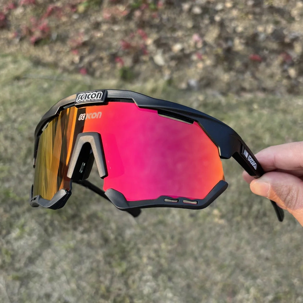 SCICON Polarized Outdoor Sports Cycling Glasses