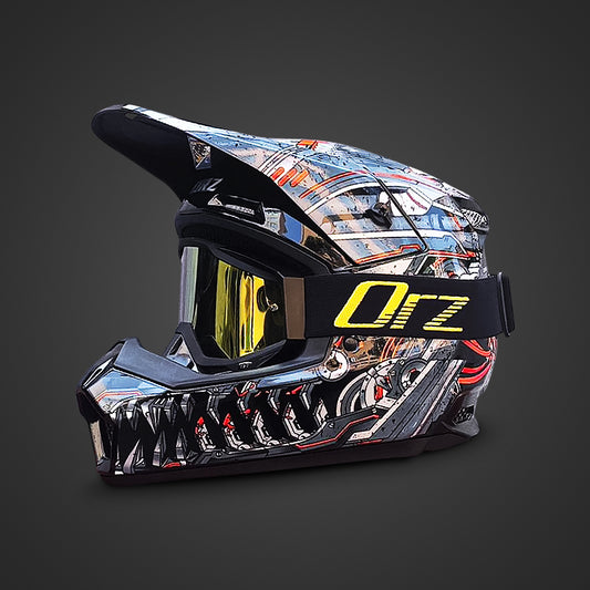 Off road racing motorcycle helmet bicycle