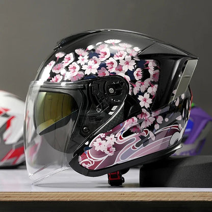 Retro 3/4 Open Face Motorcycle Helmet - MoToPLY XHG160MoToPLY XSRetro 3/4 Open Face Motorcycle Helmet