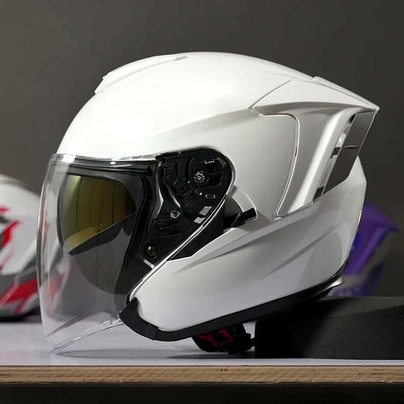 Retro 3/4 Open Face Motorcycle Helmet - MoToPLY XHG172MoToPLY XSRetro 3/4 Open Face Motorcycle Helmet