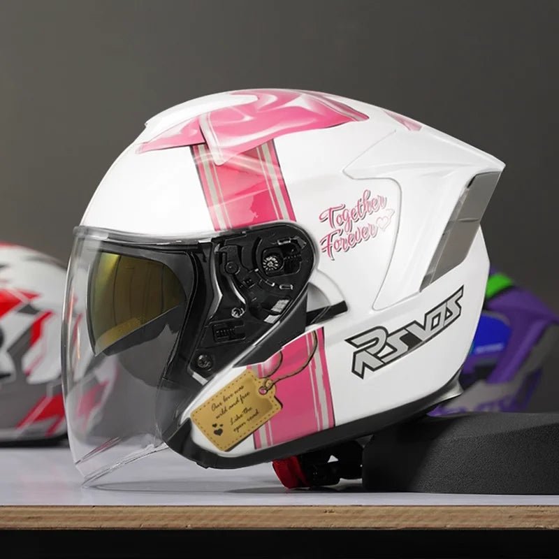 Retro 3/4 Open Face Motorcycle Helmet - MoToPLY XHG106MoToPLY XSRetro 3/4 Open Face Motorcycle Helmet