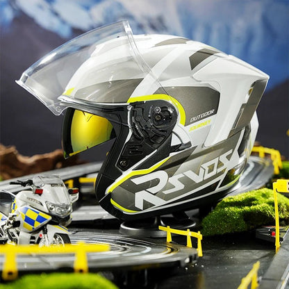 Retro 3/4 Open Face Motorcycle Helmet - MoToPLY XHG220MoToPLY XSRetro 3/4 Open Face Motorcycle Helmet