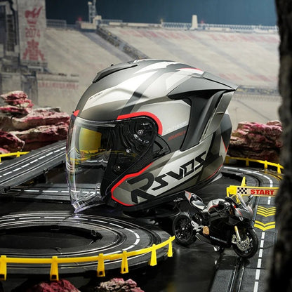 Retro 3/4 Open Face Motorcycle Helmet - MoToPLY XHG232MoToPLY XSRetro 3/4 Open Face Motorcycle Helmet