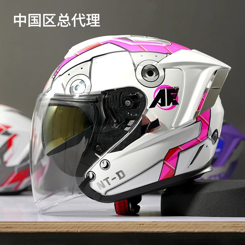 Retro 3/4 Open Face Motorcycle Helmet - MoToPLY XHG118MoToPLY XSRetro 3/4 Open Face Motorcycle Helmet