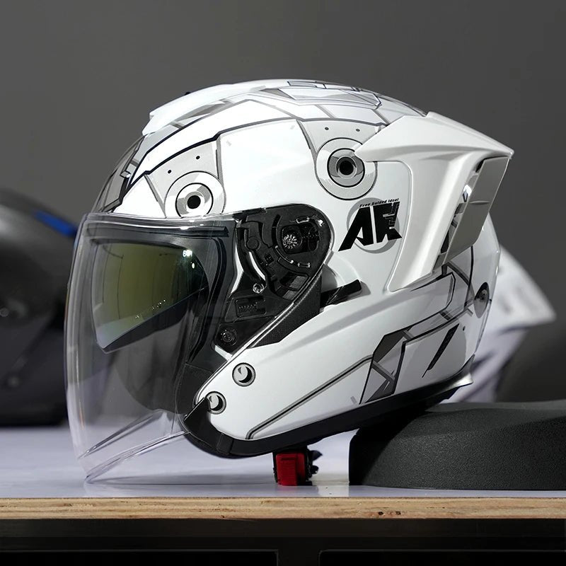 Retro 3/4 Open Face Motorcycle Helmet - MoToPLY XHG124MoToPLY XSRetro 3/4 Open Face Motorcycle Helmet