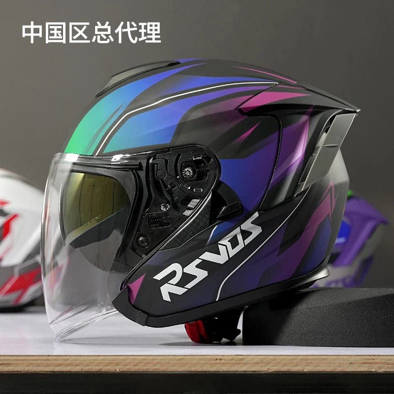 Retro 3/4 Open Face Motorcycle Helmet - MoToPLY XHG130MoToPLY XSRetro 3/4 Open Face Motorcycle Helmet