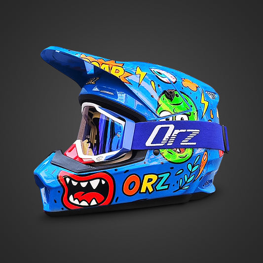 Off road racing motorcycle helmet bicycle