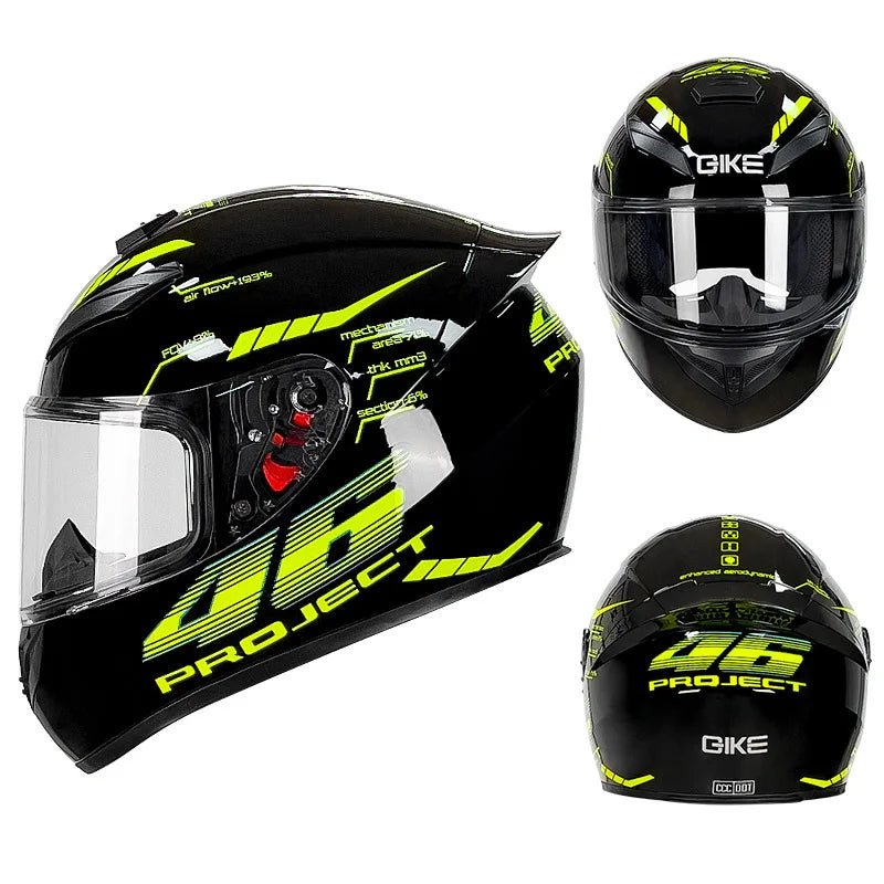 DOT Approved Full Face Motorcycle Helmet – Racing & Street - MoToPLY XMoToPLY XSDOT Approved Full Face Motorcycle Helmet – Racing & Street