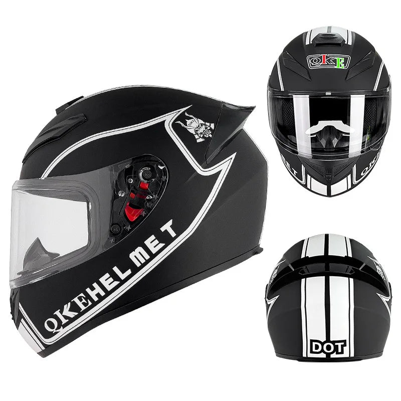 DOT Approved Full Face Motorcycle Helmet – Racing & Street - MoToPLY XMoToPLY XSDOT Approved Full Face Motorcycle Helmet – Racing & Street