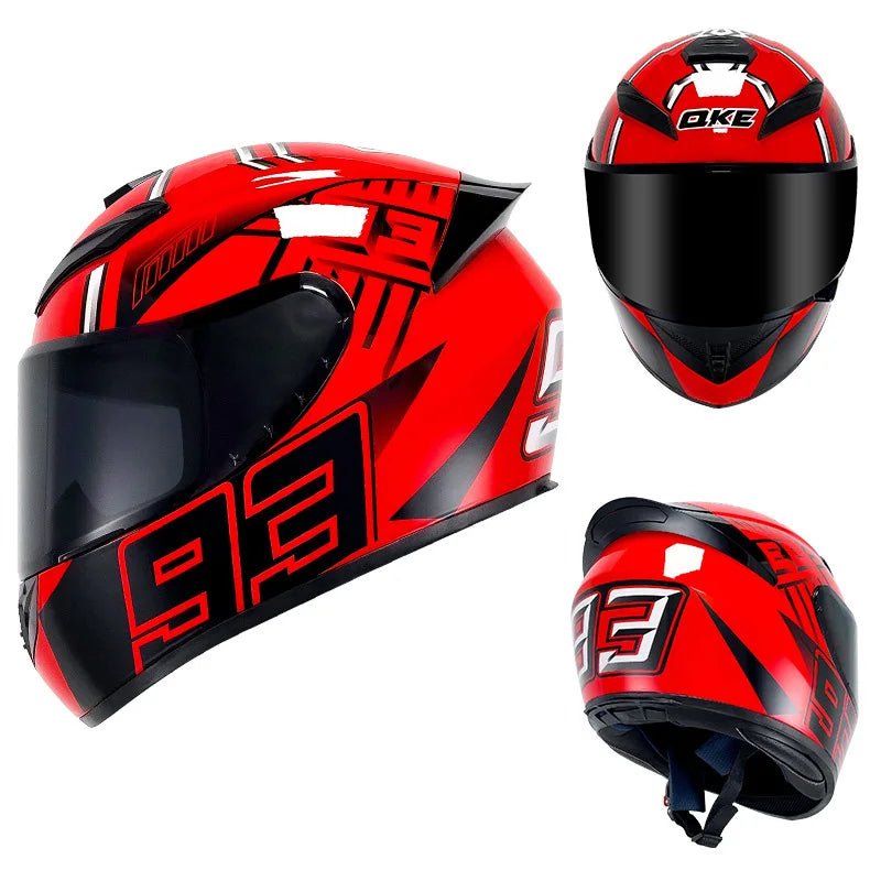 DOT Approved Full Face Motorcycle Helmet – Racing & Street - MoToPLY XMoToPLY XSDOT Approved Full Face Motorcycle Helmet – Racing & Street
