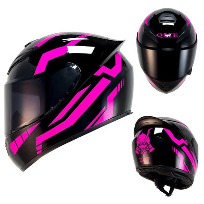 DOT Approved Full Face Motorcycle Helmet – Racing & Street - MoToPLY XMoToPLY XSDOT Approved Full Face Motorcycle Helmet – Racing & Street
