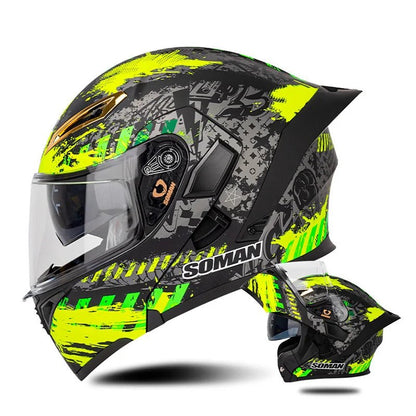DOT Approved Full Face Flip Up Motorcycle Helmet Dual Visor Modular - MoToPLY XST180MoToPLY XSDOT Approved Full Face Flip Up Motorcycle Helmet Dual Visor Modular